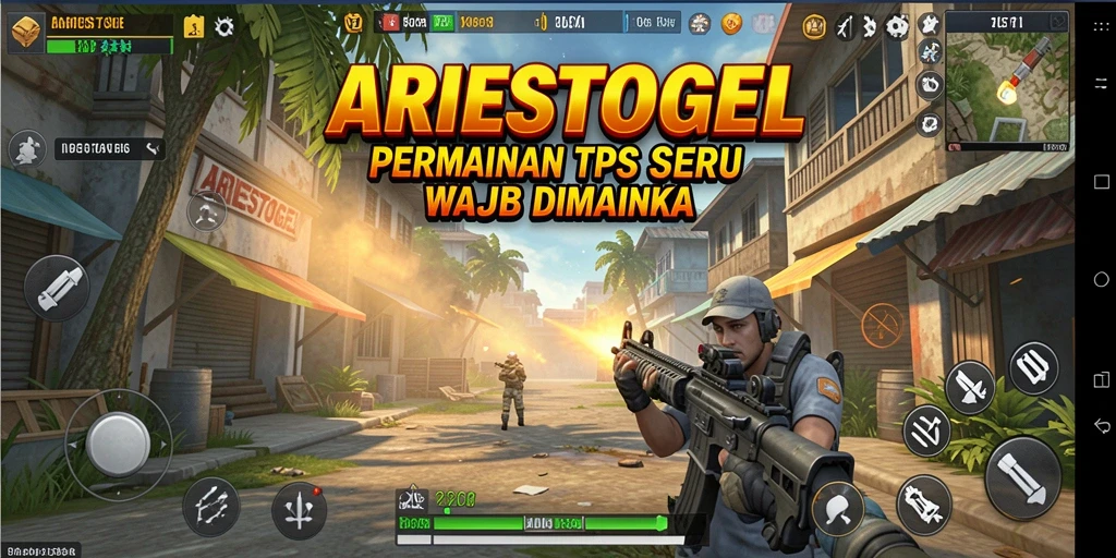 Gameplay seru ARIESTOGEL dengan pertarungan mendebarkan.
