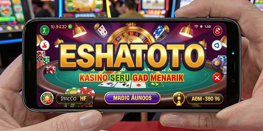 Tangkapan layar gameplay ESHATOTO yang menampilkan aksi Kasino yang seru.