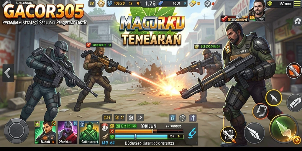 Gameplay seru dan menegangkan di GACOR305