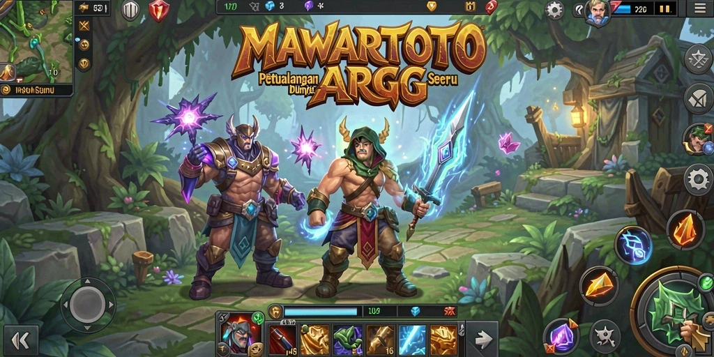 Gameplay seru dan grafis menawan dalam MAWARTOTO.