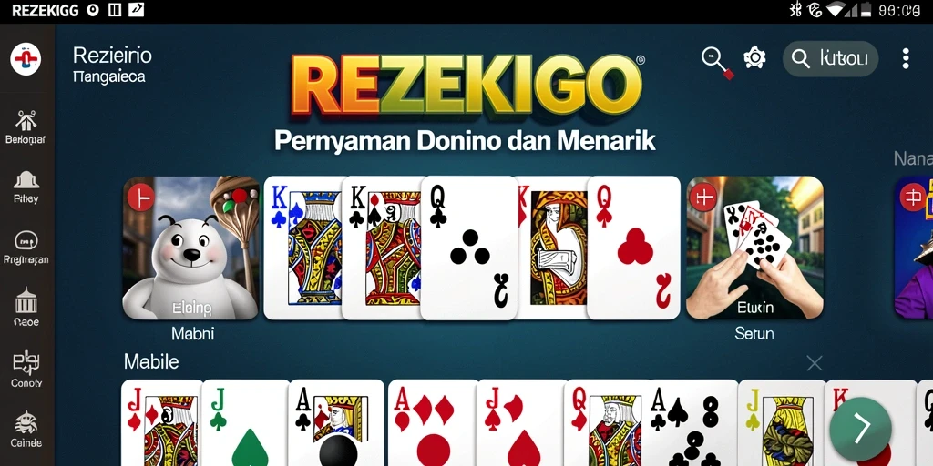 Tangkapan layar dari gameplay seru dan interaktif di REZEKIGO.