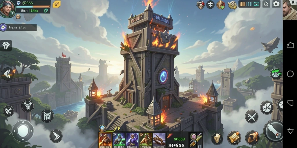 Gameplay menarik SP666 dalam genre Tower Defense yang seru.