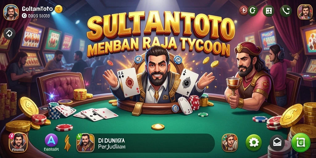 Tampilan gameplay Tycoon dari SULTANTOTO yang menawan dan interaktif.