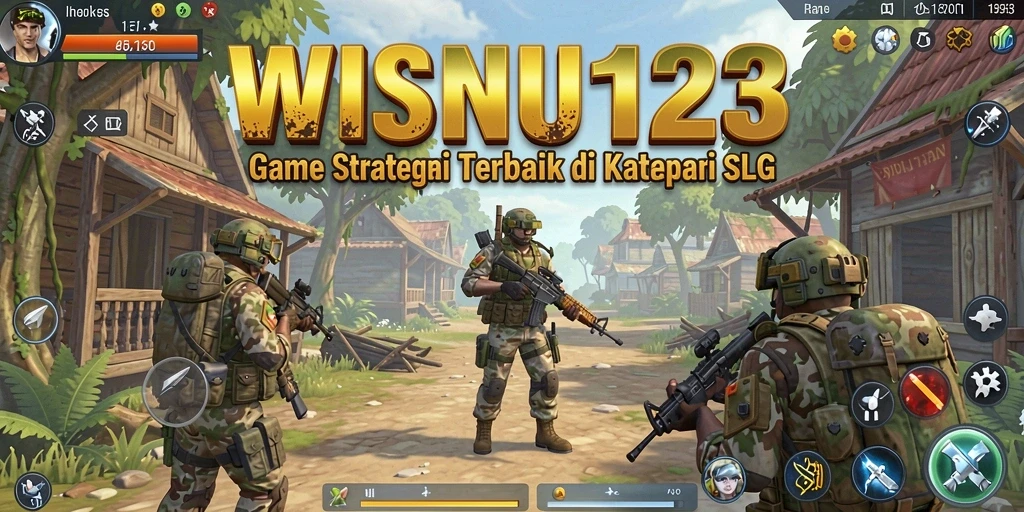 Tangkapan layar gameplay menarik dari WISNU123 dengan strategi SLG.