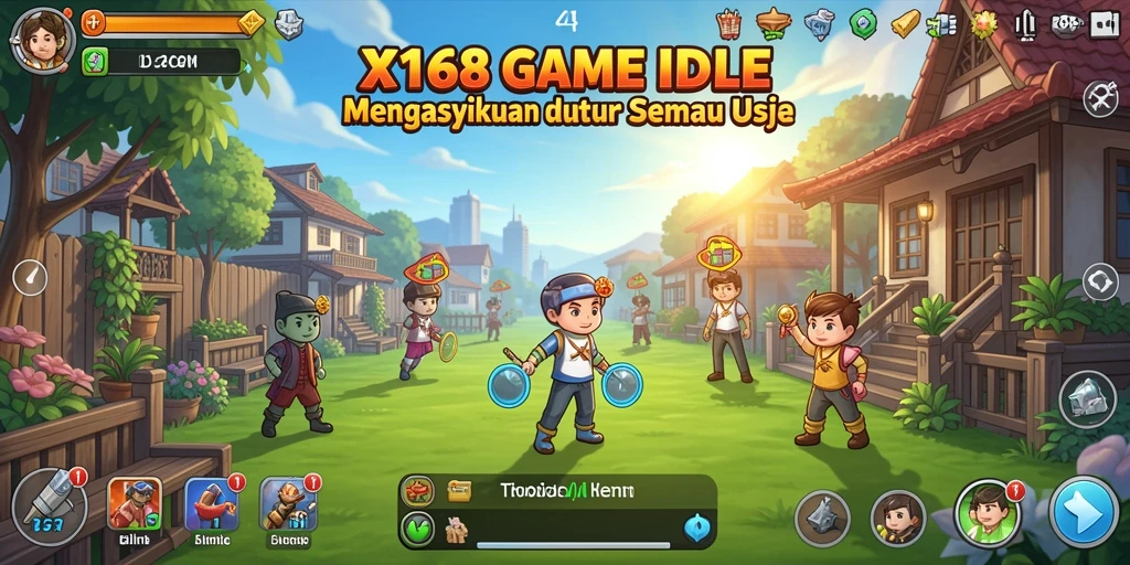 Tampilan gameplay X168 yang menarik dan mudah dimainkan.